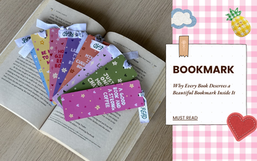 Why Every Book Deserves a Beautiful Bookmark Inside It