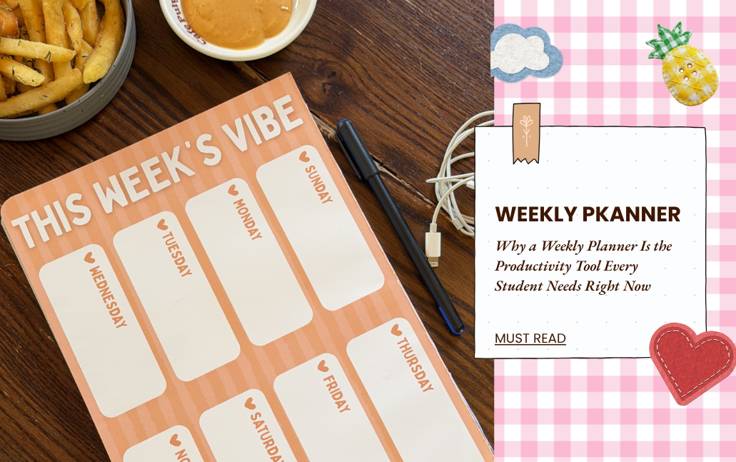 Why a Weekly Planner Is the Productivity Tool Every Student Needs Right Now
