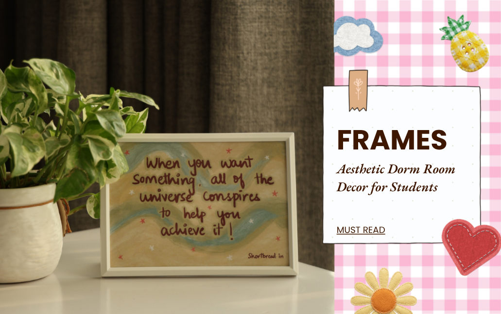 Photo Frames: Aesthetic Dorm Room Decor for Students