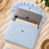 Laptop Sleeve-Blue Daisy