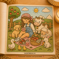Country Farm - Coloring Book