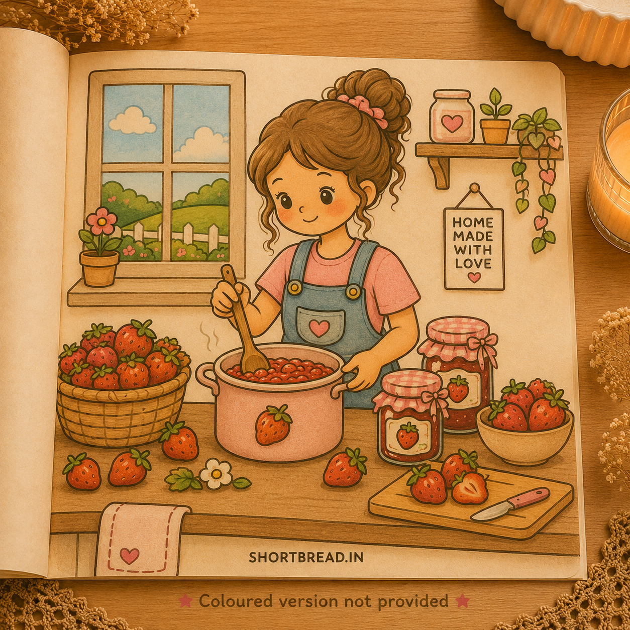 Country Farm - Coloring Book