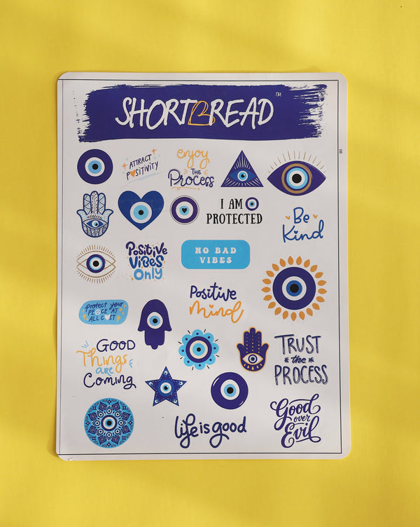 Evil Eye Sticker Sheet