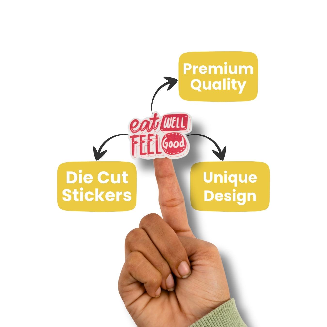 Healthy Eating Sticker Sheet