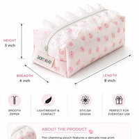 Pink Rose - Pouch