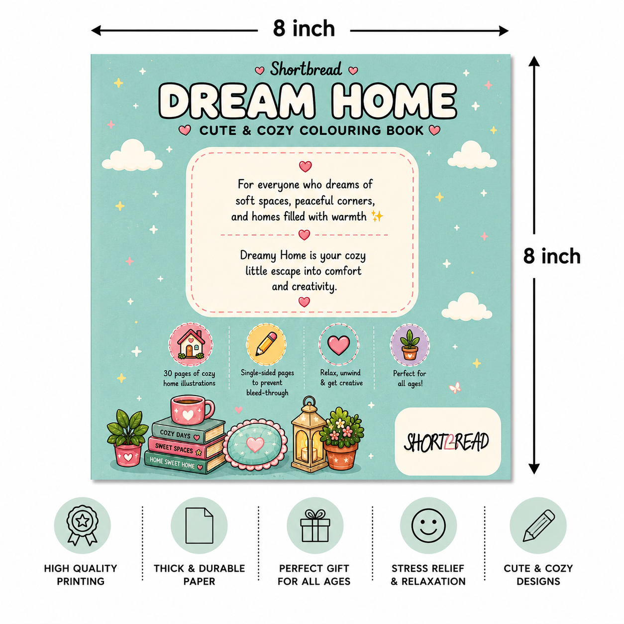 Dreamy Home - Coloring Books