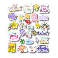 Positive Vibes Sticker Sheet