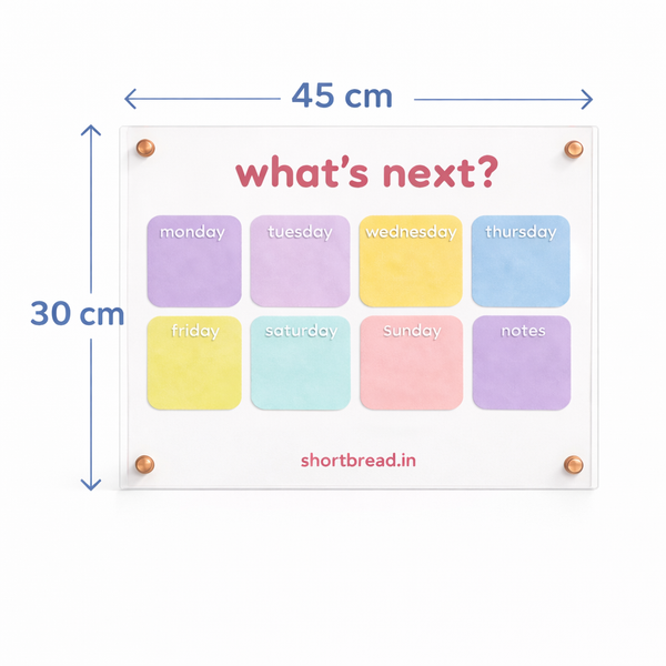Acrylic Planner Landscape