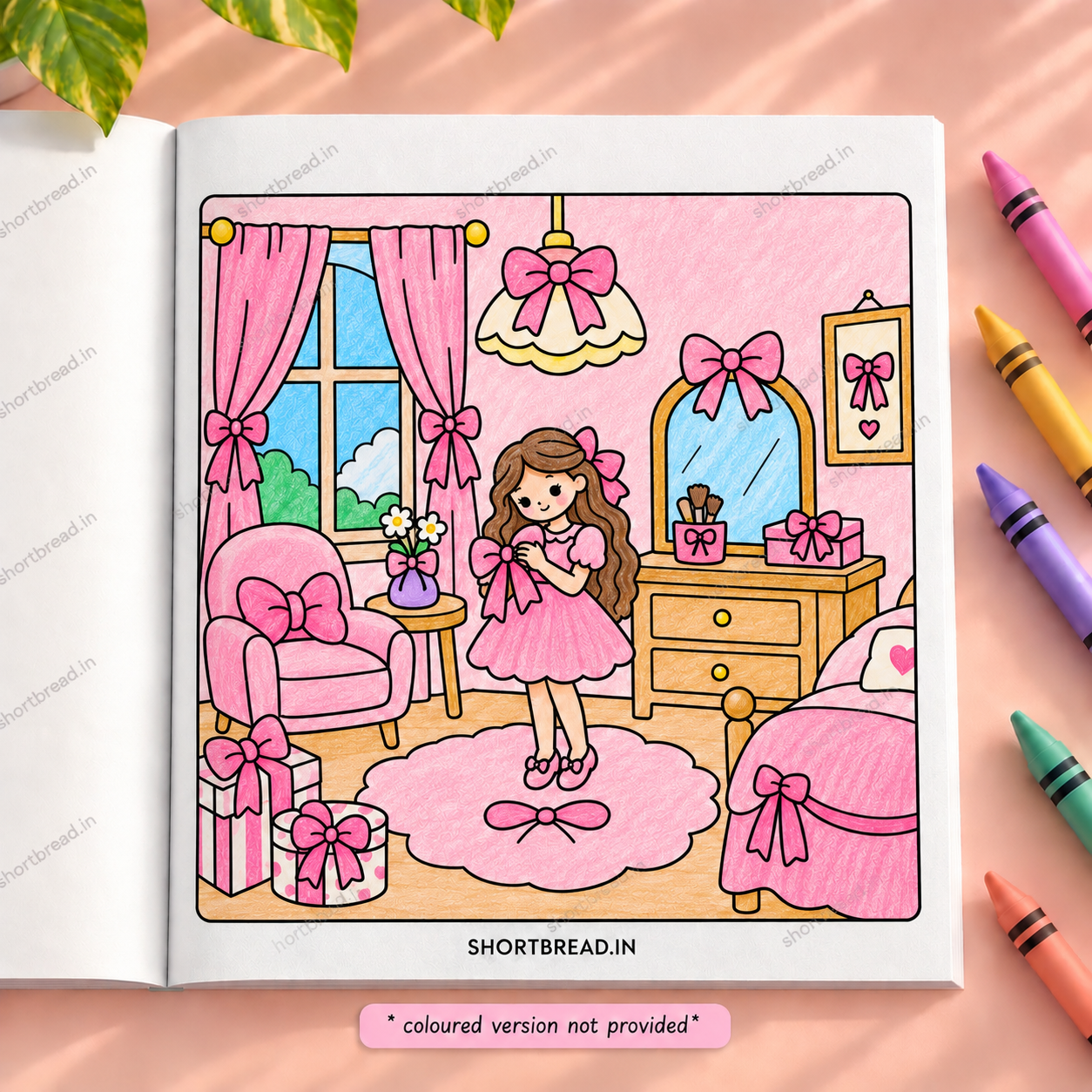 Doll House - Adult Coloring Books
