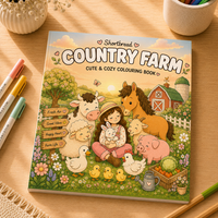 Country Farm - Coloring Book