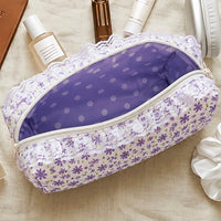 Purple Floral - Pouch