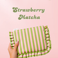 Strawberry Matcha - Flat Pouch