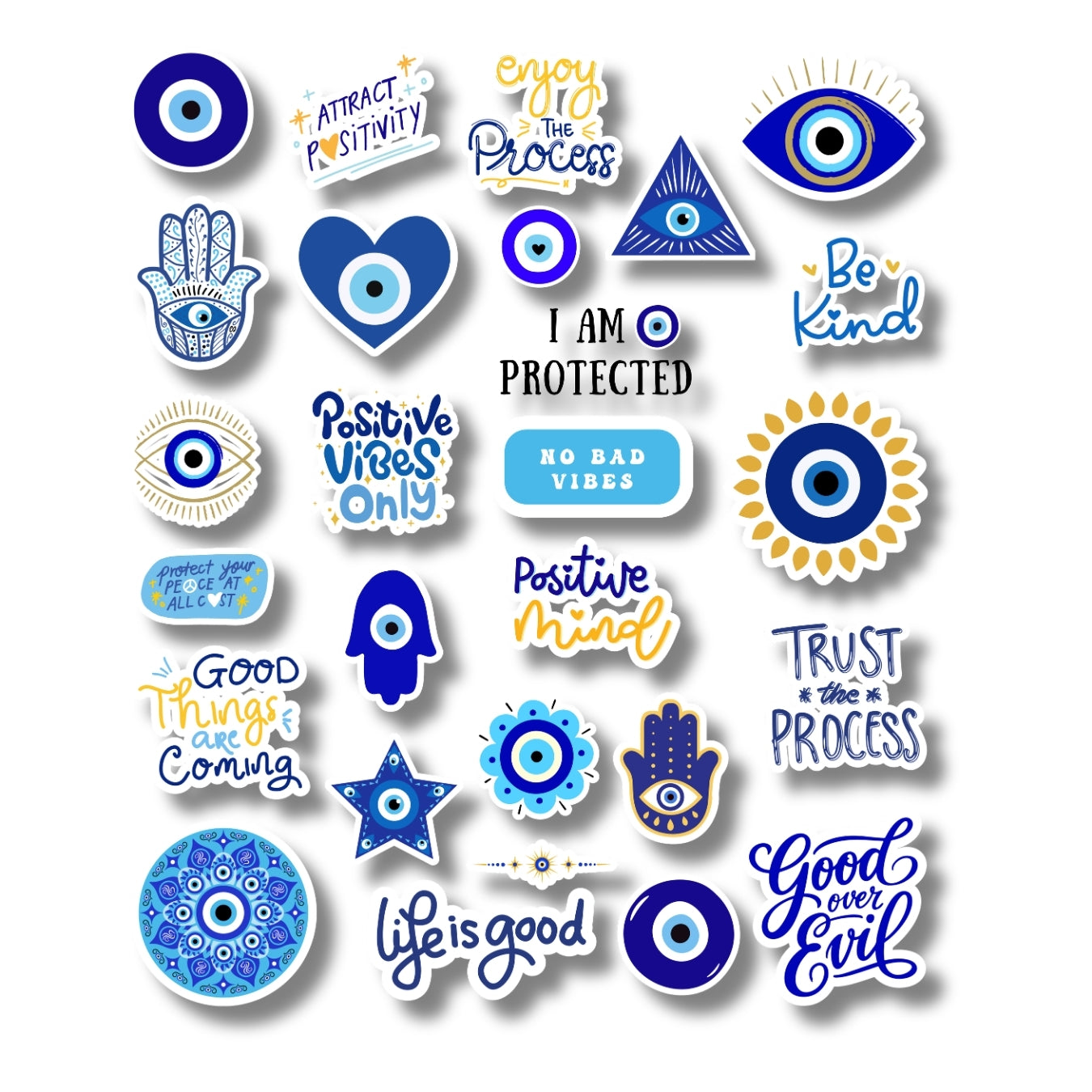 Evil Eye Sticker Sheet