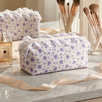 Purple Floral - Pouch