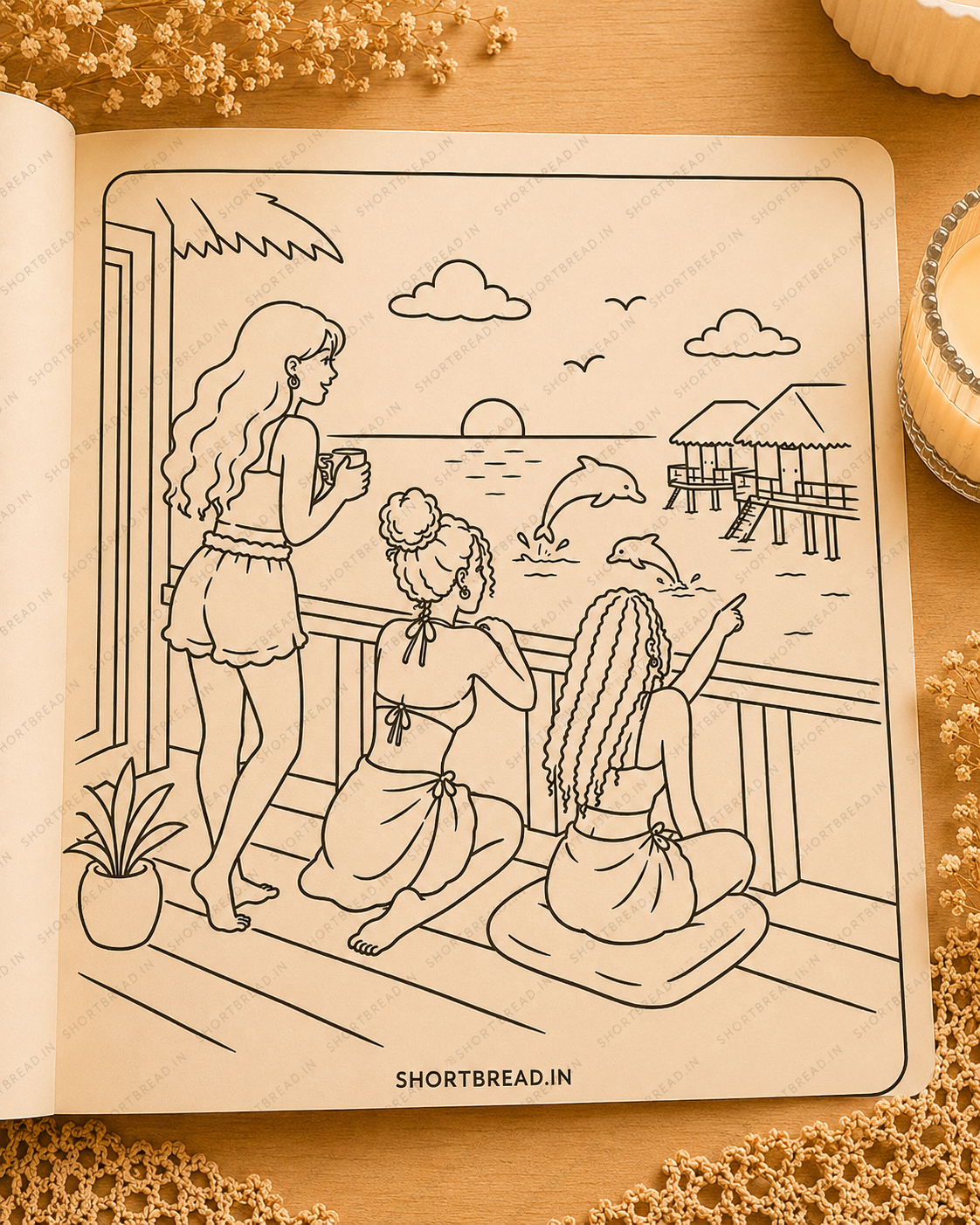 Girls Trip - Coloring Books