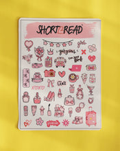 Pretty in Pink Sticker Sheet