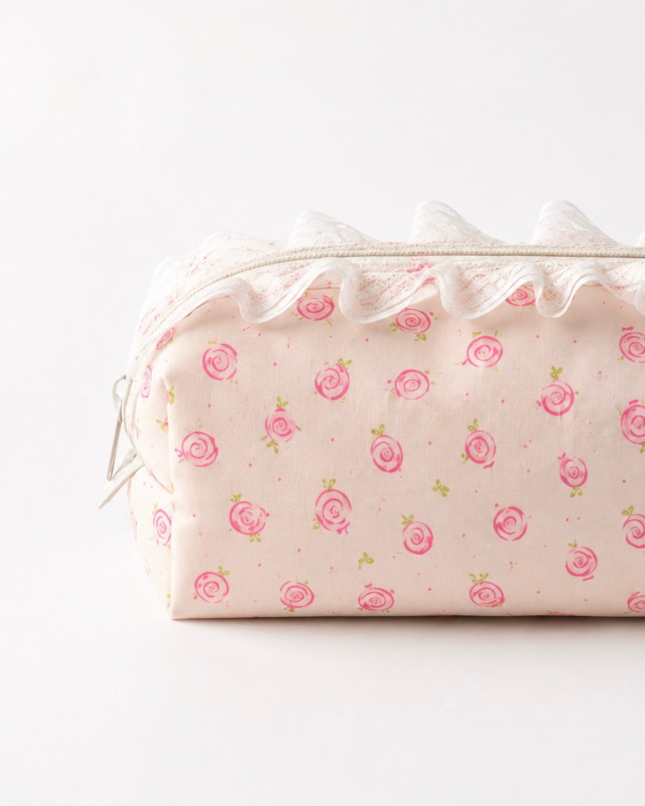 Pink Rose - Pouch