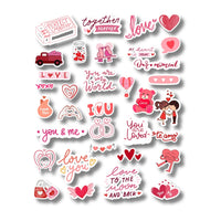 Love Birds Sticker Sheet