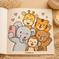 Dreamy Jungle - Coloring Books