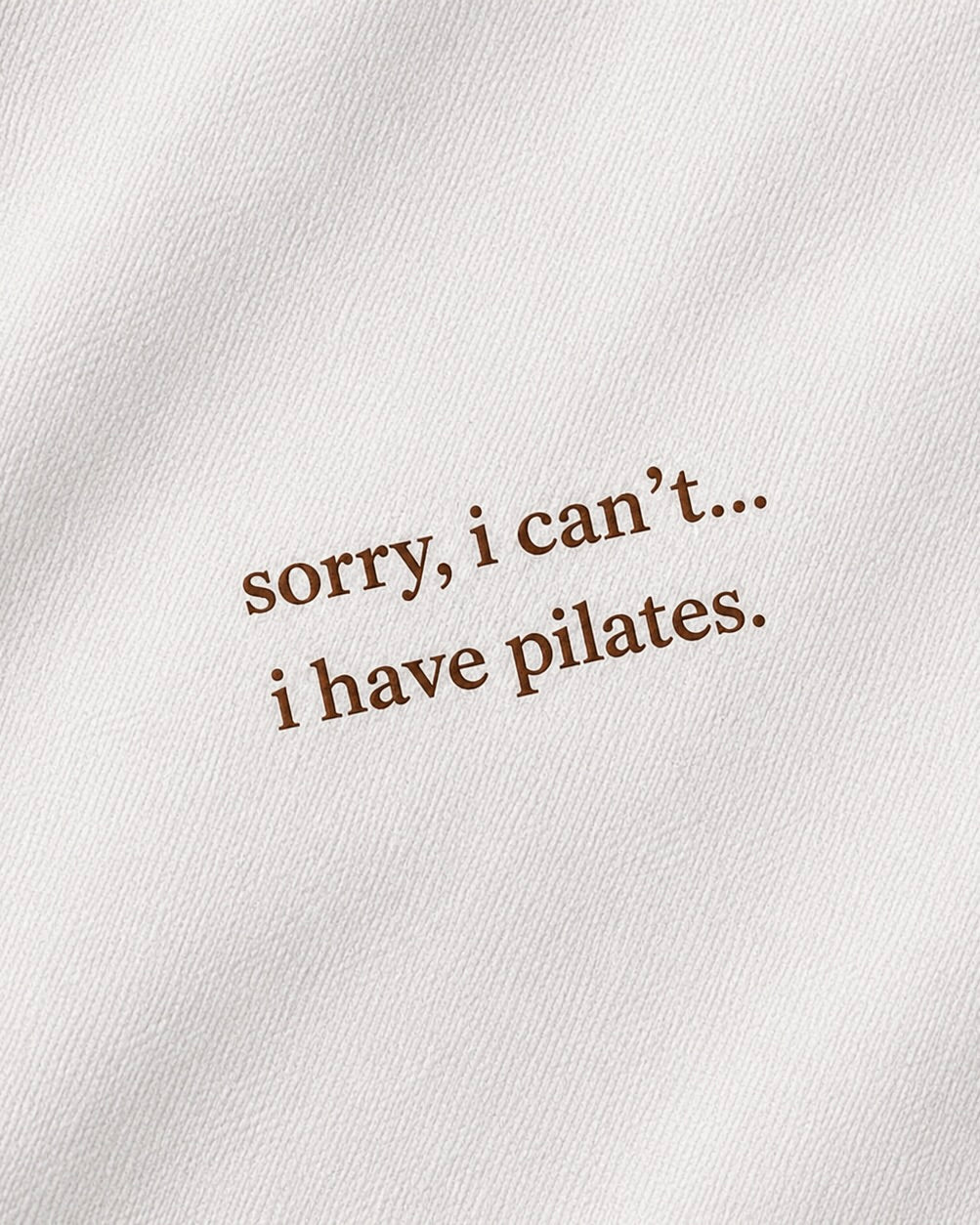 PILATES - OFF WHITE
