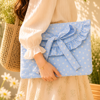 Laptop Sleeve-Blue Daisy