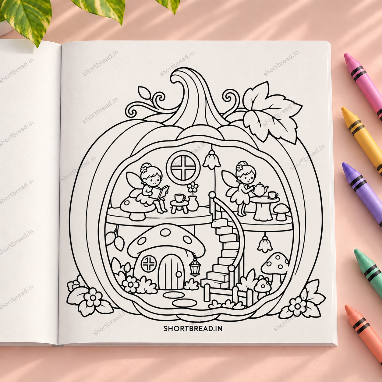 Tiny Worlds - Adult Coloring Books