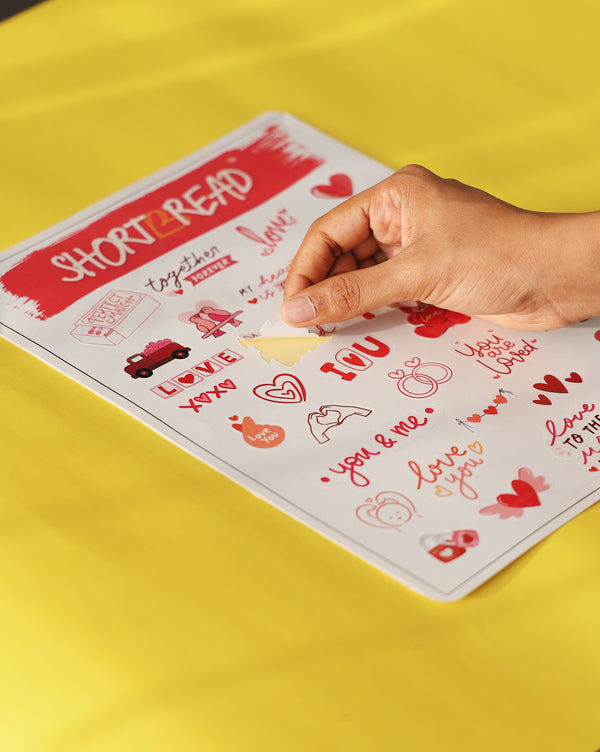 Love Birds Sticker Sheet