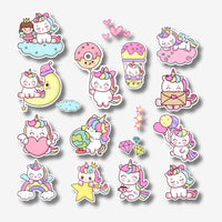 Cute Unicorn - Kawaii Sticker