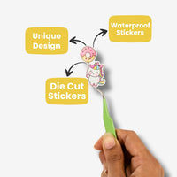 Cute Unicorn - Kawaii Sticker