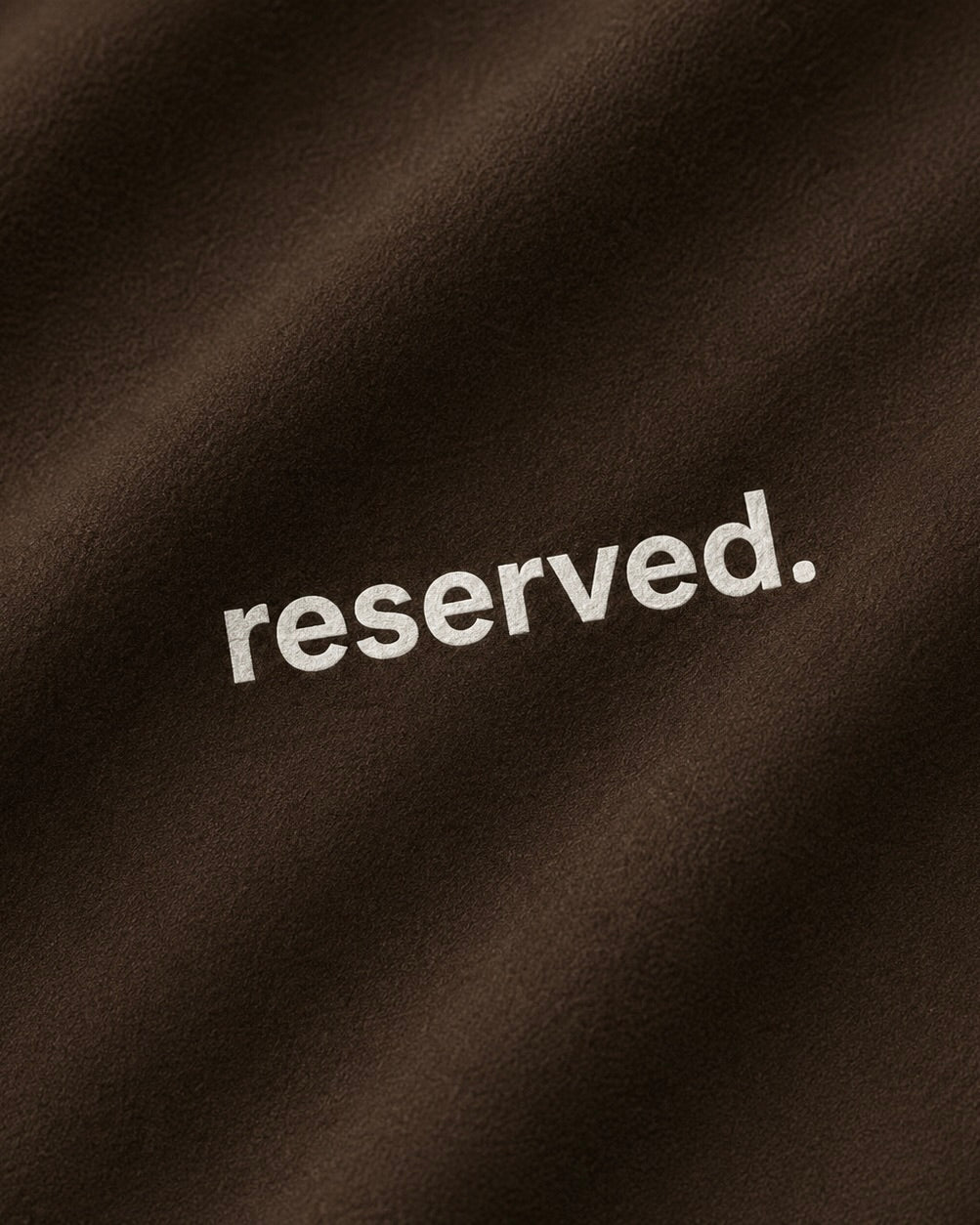 RESERVED - BROWN