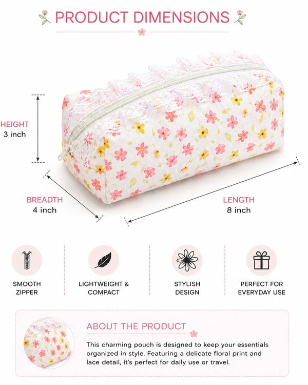 Spring Floral - Pouch
