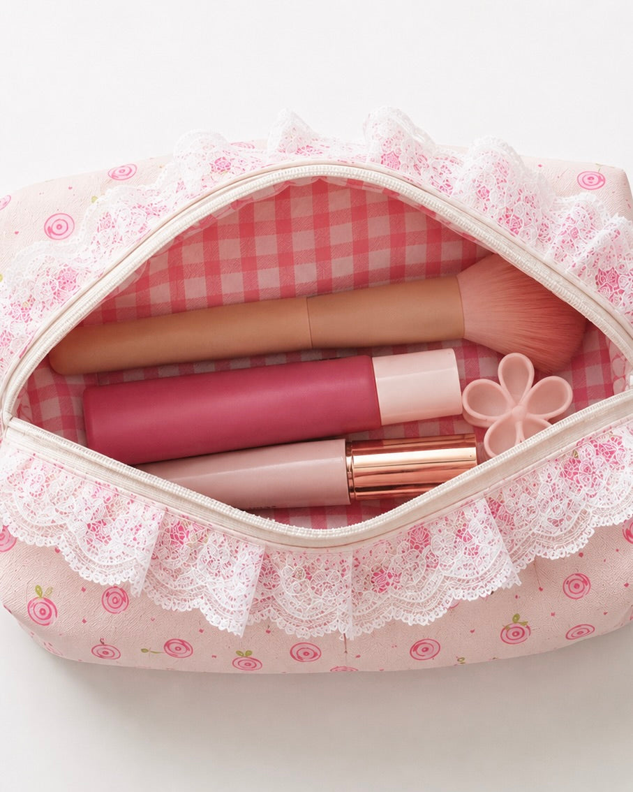 Pink Rose - Pouch
