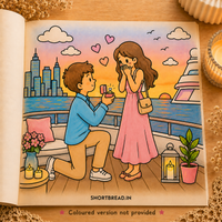 Love Story - Coloring Book