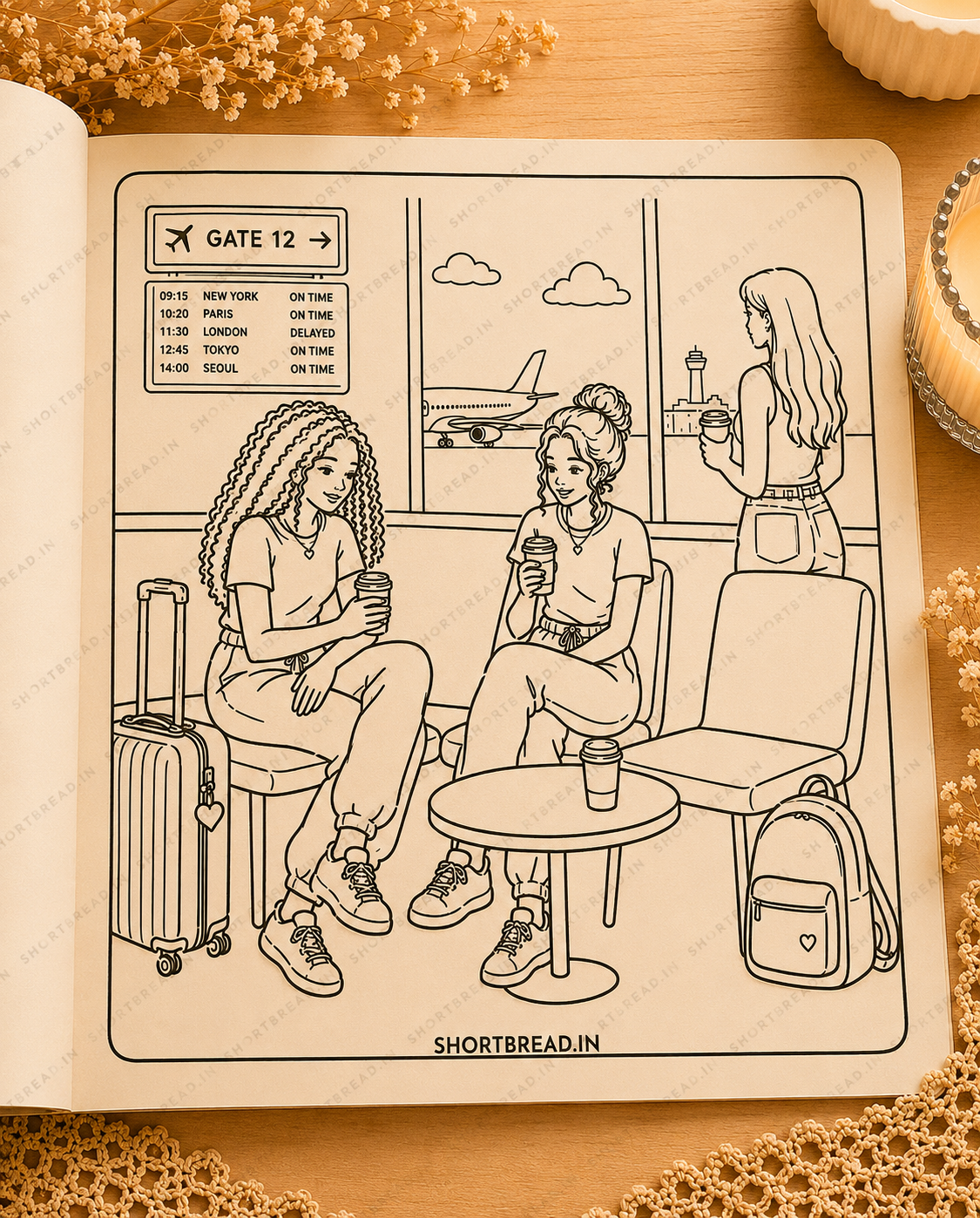 Girls Trip - Coloring Books