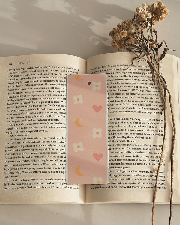 Pinkfloré bookmark