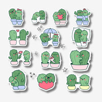 Cute Cactus - Kawaii Sticker