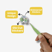 Cute Cactus - Kawaii Sticker