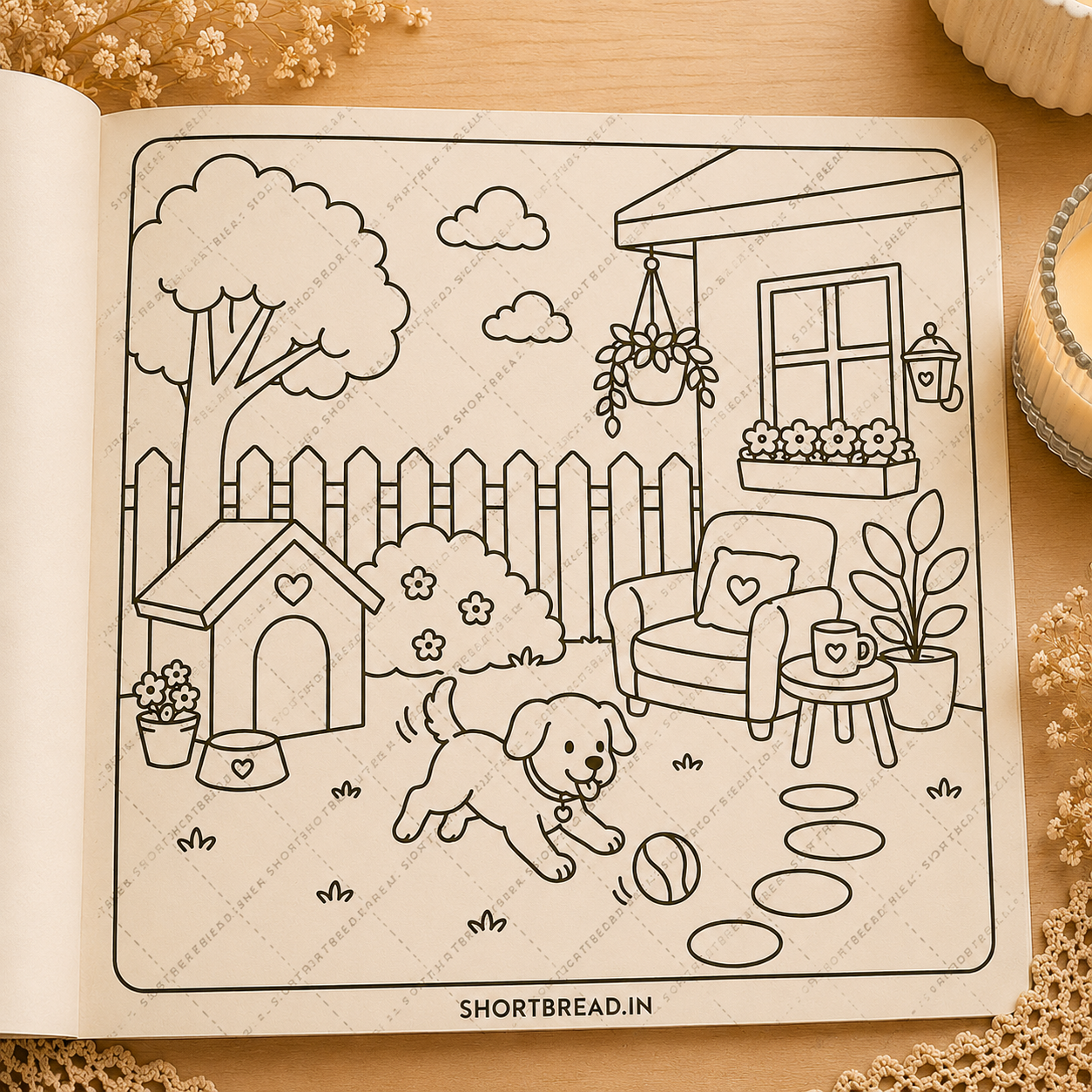 Dreamy Home - Coloring Books