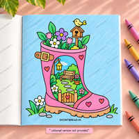 Tiny Worlds - Adult Coloring Books