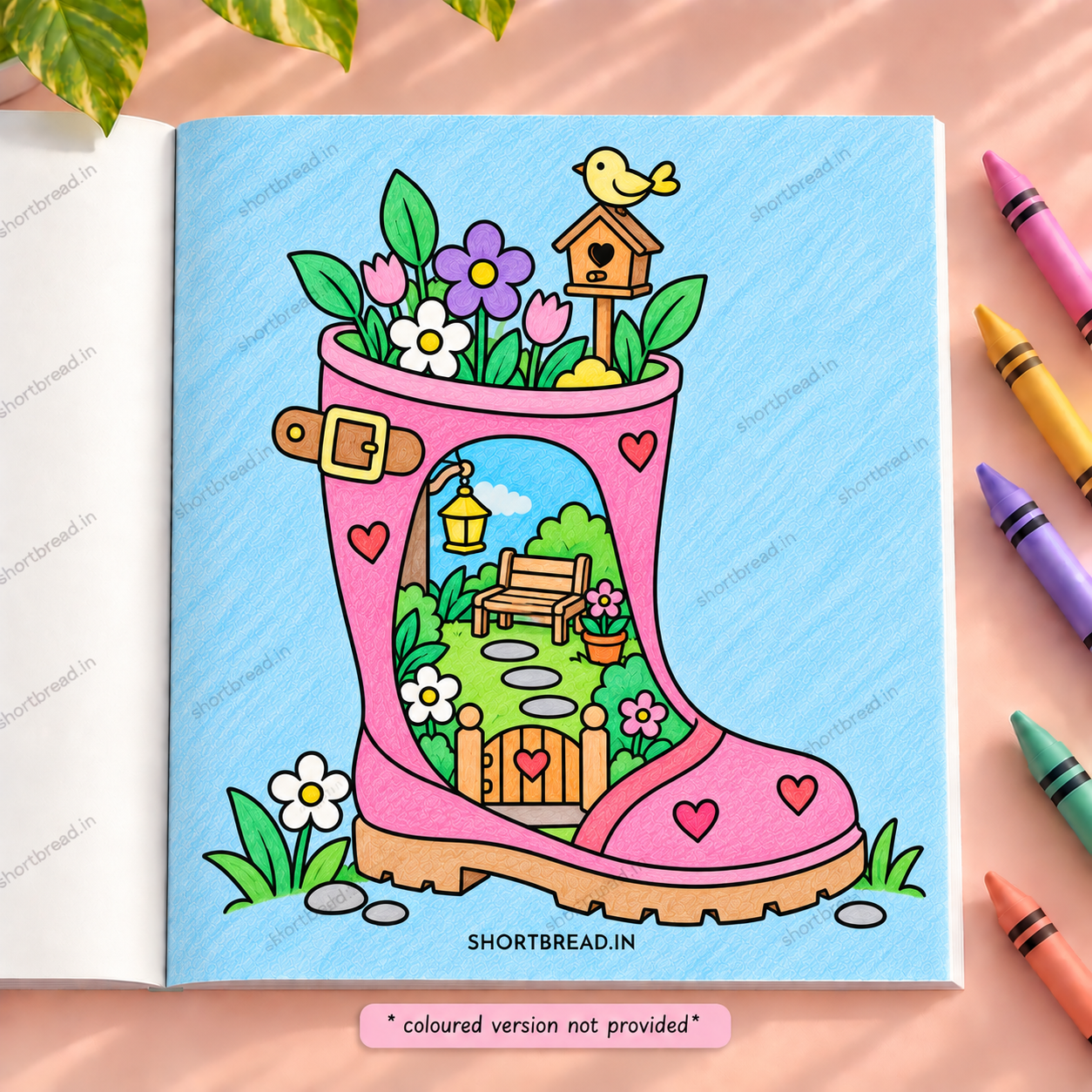 Tiny Worlds - Adult Coloring Books