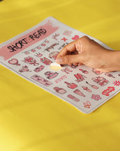 Pretty in Pink Sticker Sheet