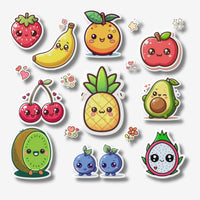 Cute Fruit - Kawaii Sticker