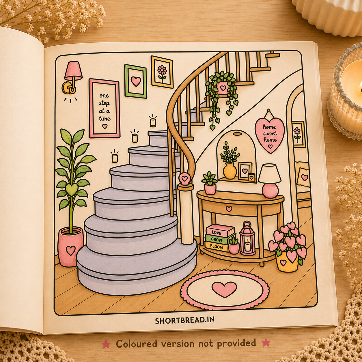 Dreamy Home - Coloring Books