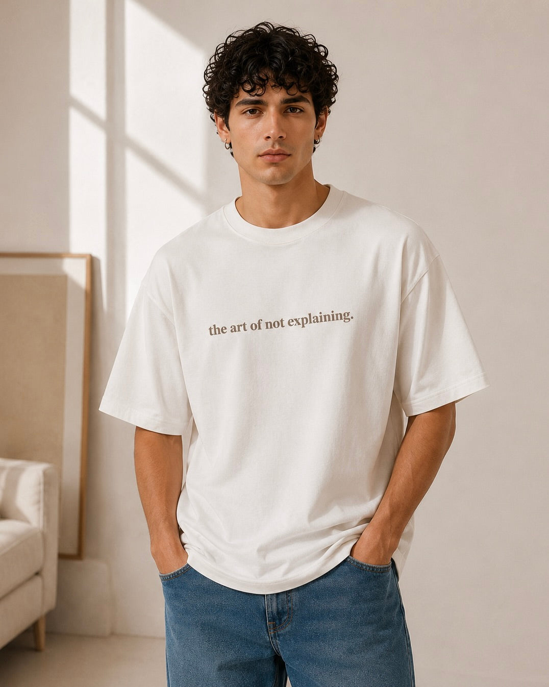 THE ART OF NOT EXPLAINING - OFF WHITE