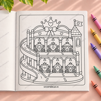 Doll House - Adult Coloring Books