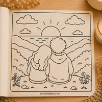 Love Story - Coloring Book