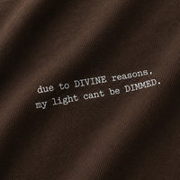 DUE TO DIVINE REASONS - BROWN