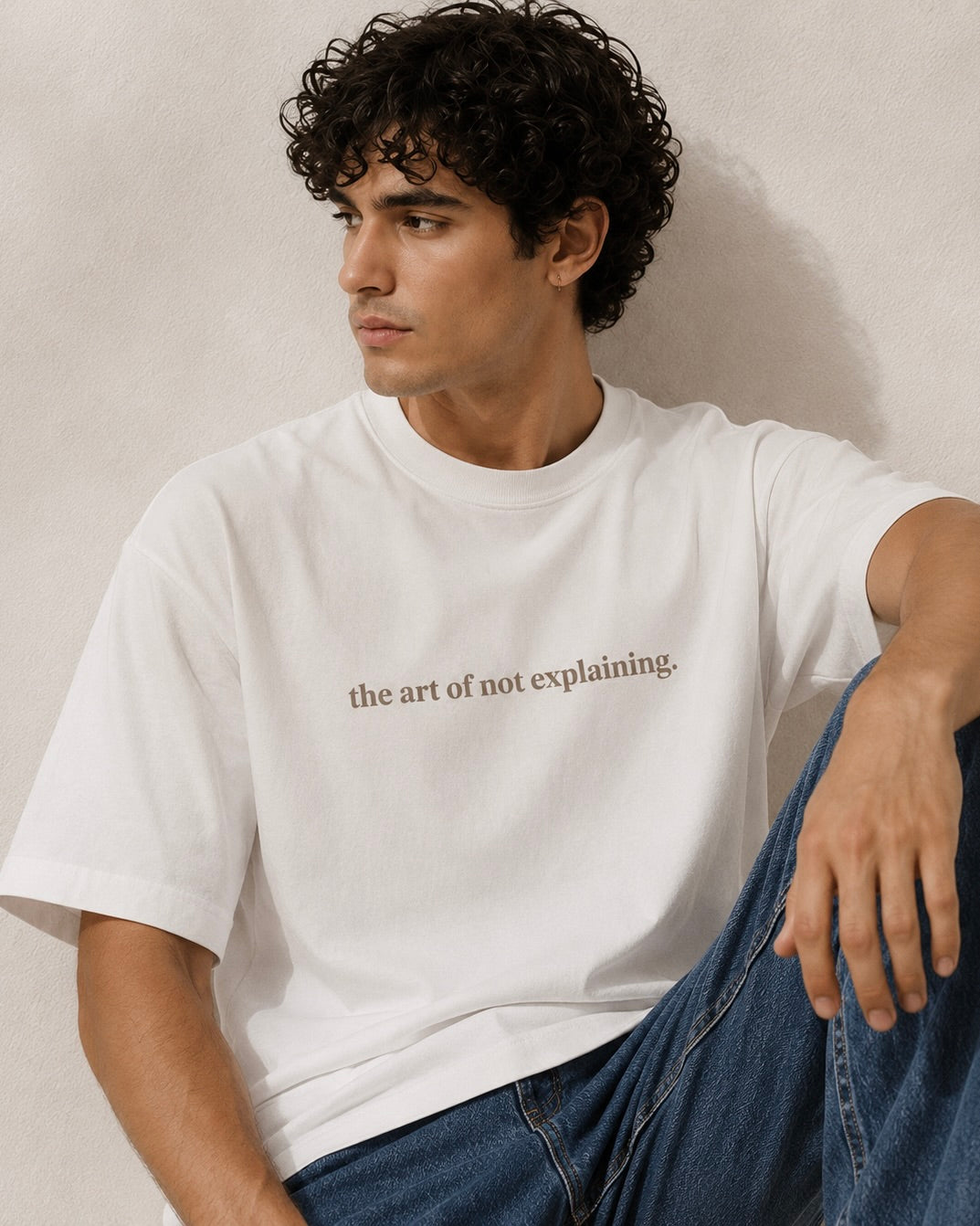 THE ART OF NOT EXPLAINING - OFF WHITE