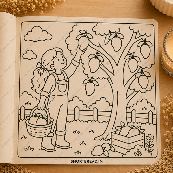 Country Farm - Coloring Book