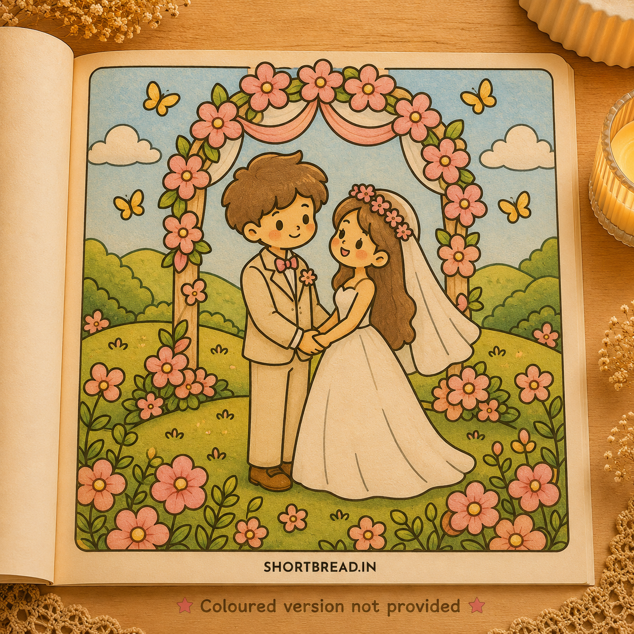 Love Story - Coloring Book